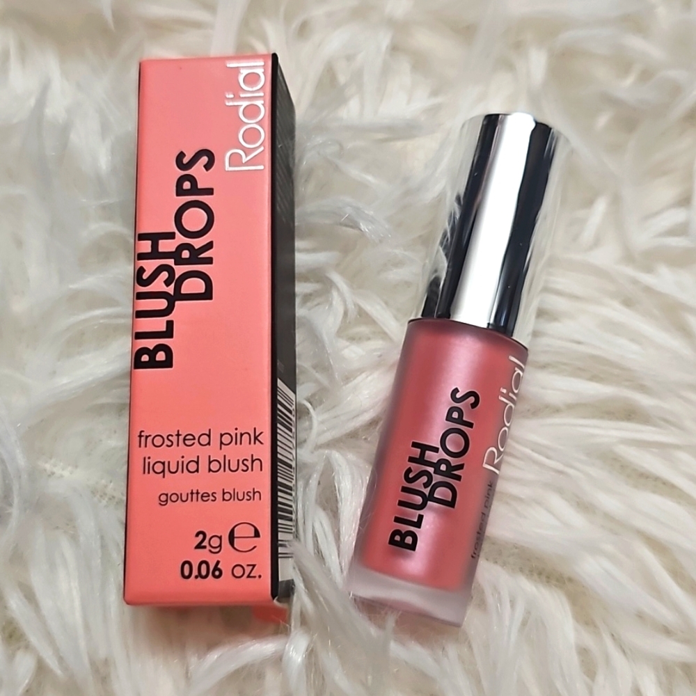 Radial Cosmetics Blush Drops in Frosted Pink Size 2g Travel Size NIB